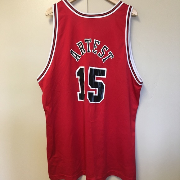 Vintage Champion Ron Artest Chicago Bulls Jersey - Picture 3 of 9